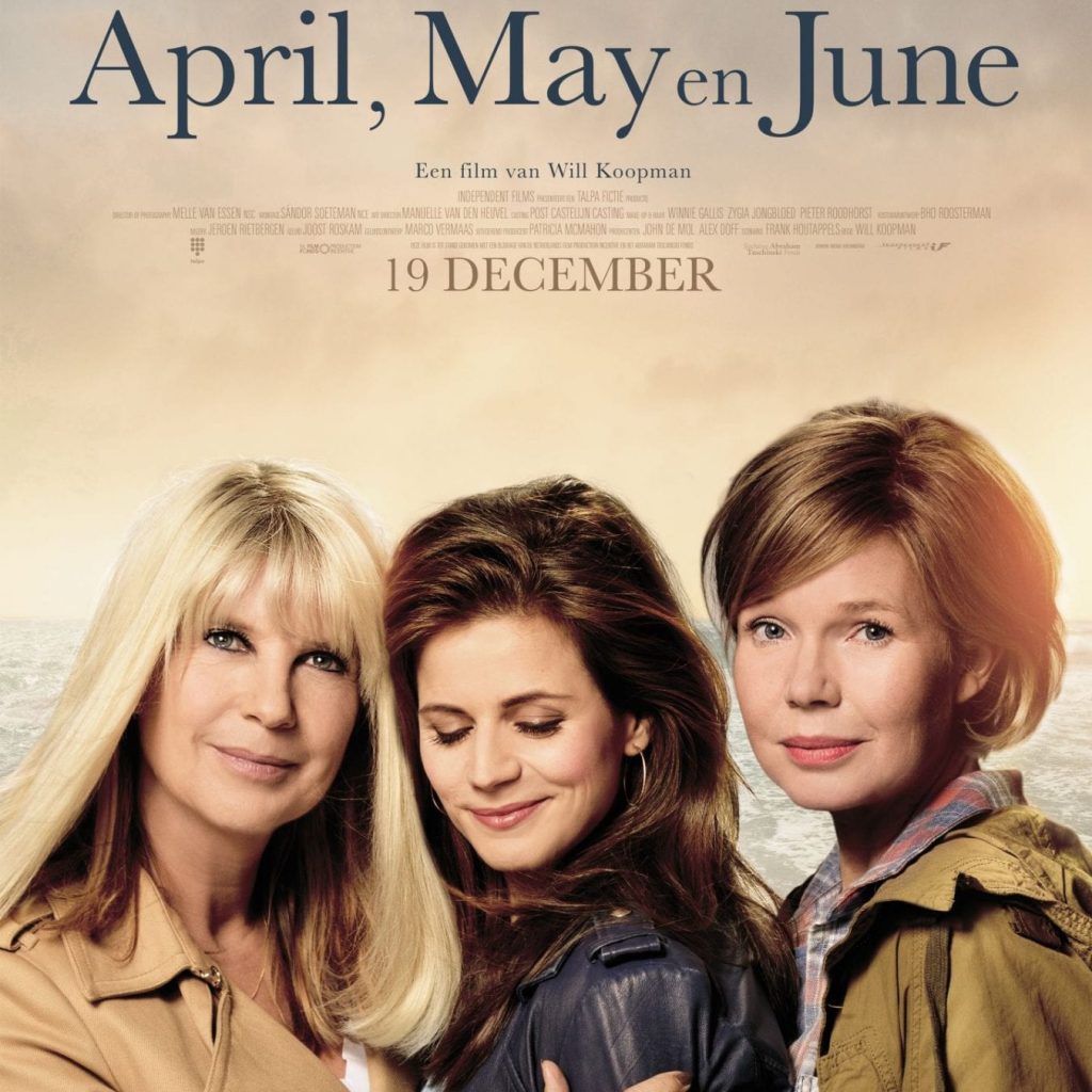 Officiële filmposter van April, May en June nu beschikbaar